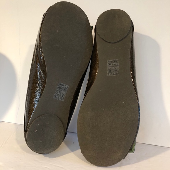 GNW flex  black wedge strappy sandals Sz 9 - Picture 4 of 4